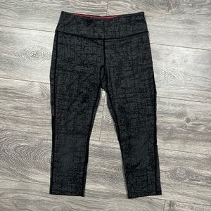 Calvin Klein Women's Performance Quick Dry Leggings Charcoal Size Small